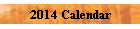 2014 Calendar