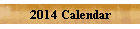 2014 Calendar